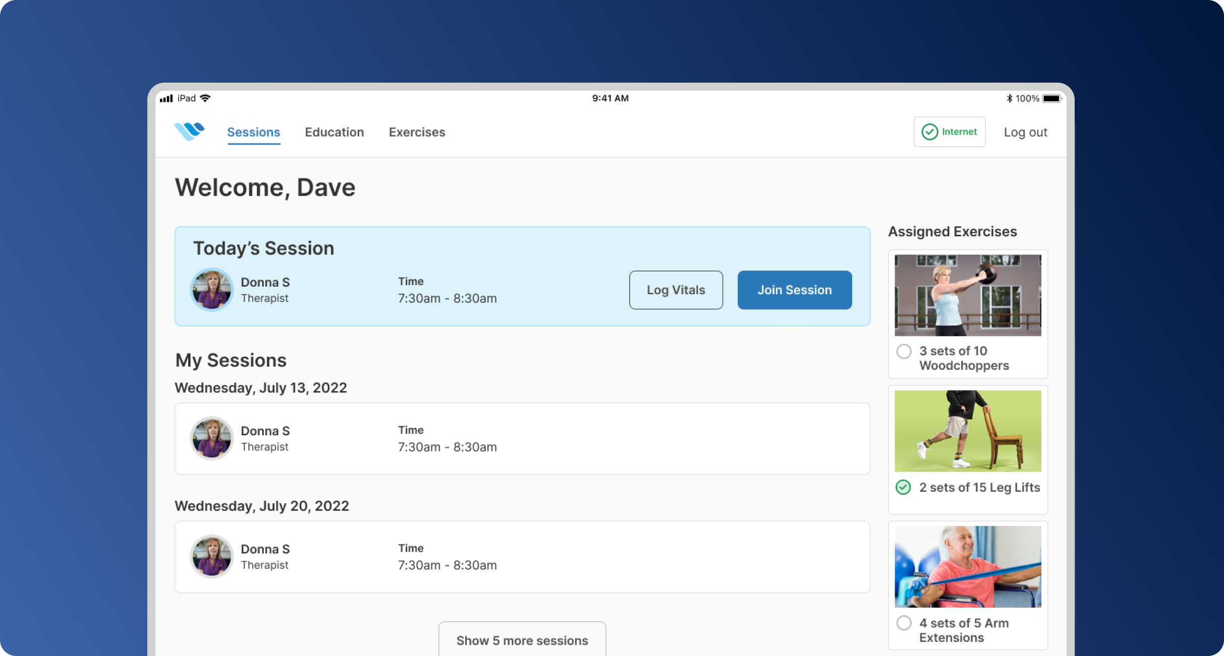 Kivo Health interface